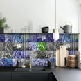 thumbnail image 6 of 24 Sheets Glossy 3D Peel and Stick Tile Stickers Backsplash for Kitchen,Stick on Subway Mosaics Tile Paint Splashback Water Heat Resistant Bathroom Kitchen,5.9*5.9", 6 of 7