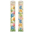 thumbnail image 2 of Qocolhg Easter Bunny Porch Banner, Carrot & Egg Front Door Decoration, Spring Welcome Flag for Outdoor Home Decor, Easter Decorations for Home, 12x71 inch, 2 of 9