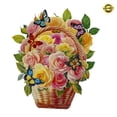 thumbnail image 2 of 3D Pop-up Greeting Card with Envelope, Bright Floral Design, Mother’s Day Bouquet Card, Suitable for Giving to Mom, Wife, Grandma (Style 5), 2 of 7