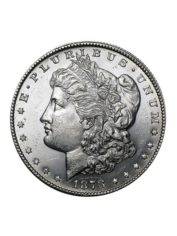 1878-CC Morgan Silver Dollar Brilliant Uncirculated BU Carson City Coin