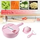 thumbnail image 4 of Pelador de verduras Gadgets para el hogar Accesorios para picadora de frutas para patatas (rosa) Likrtyny Libre de BPA, 4 of 7
