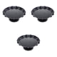 thumbnail image 1 of Paquete de 3 soportes para pasteles de hierro, soporte para magdalenas para decoración de hotel, , negro, 1 of 9