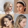thumbnail image 2 of Yobest Fashion 2024 New Elegant Full Pearls Hairbands for Women Sweet Headband Hair Bundle Lady Hair Hoops Accessories, 2 of 4