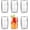 Modern Style, variant on 20 OZ Glass Cup Set of 6, Elegance Modern Simplicity Drinking Glasses Tumblers for Cold Drinks, , and Beverages.