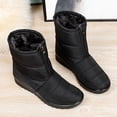 thumbnail image 4 of Zapatos De Nieve De Tobillo Botas de nieve forradas de piel, Botas de nieve para tobillo, mujeres acogedoras de talla grande para actividades al aire libre Ndcxsfigh Tenis De Mujer Tenis De Hombre, 4 of 9