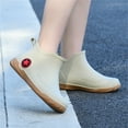 thumbnail image 5 of IUJSOY Deck Boots for Men Waterproof Garden Shoes Slip on Rain Boots Rubber Outdoor Fishing Shoes, 5 of 5