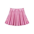 thumbnail image 7 of Aislor Girl's Metallic Skater Skort Dance Athletic Shiny Pleated A-Line Mini Scooter Skirt for Cheerleading Performance, 7 of 7