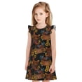 thumbnail image 1 of Balery Chicken Rooster Camisón de princesa para niñas, pijama de algodón con mangas abullonadas, suave y bonito.-Medium, 1 of 6