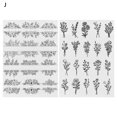 thumbnail image 2 of Twinkseal Pants Embroidery Patch 2 Sheets Stitch Embroidery Patches Water Soluble Stabilizers with Flower Patterns Diy Hand Sewing Lover's Dream, 2 of 8