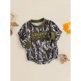 thumbnail image 5 of Suealasg Baby Boy Romper, Long Sleeve Crew Neck Contrast Color Embroidery Deer Fall Bodysuit Clothes for Casual Daily, 5 of 9