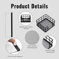thumbnail image 3 of Shiyou-porte-Notes Adhésif pour Bureau, 1 PCS Porte-Notes Adhésif Noir avec 2 Pcs Tableau Mémo pour Moniteur d'Ordinateur pour Bureau, Distributeur de Notes Adhésif pour Bureau Accessoires de Bureau Message Dortoir, 3 of 4