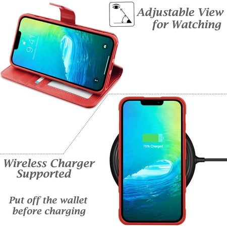 For Compatible With Iphone 13 Pro Max Case Wallet Leather Magnetic Flip Case With Card Holder 2 In 1 Detachable Case Wireless Charging Kickstand Wrist Strap For Iphone 13 Pro Max Red Walmart Canada For Compatible With Iphone 13 Pro Max Case Wallet Leather Magnetic Flip Case With Card Holder 2 In 1 Detachable Case Wireless Charging Kickstand Wrist Strap For Iphone 13 Pro Max Red Walmart Canada