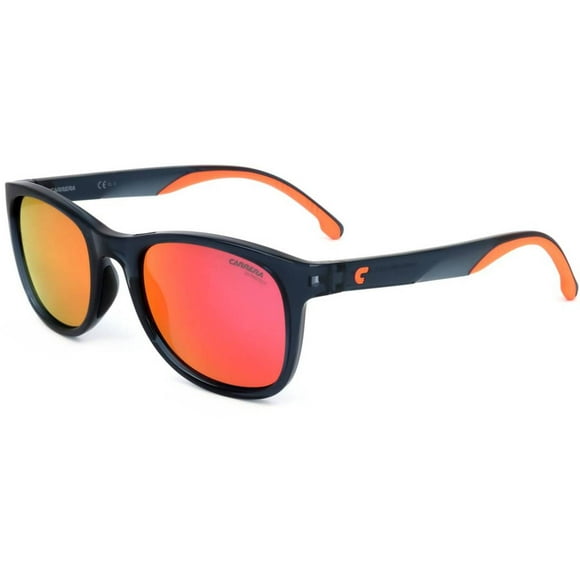 Carrera 8054/S 0PJP/UZ Men's Blue Frame Red Mirror Lens Sunglasses