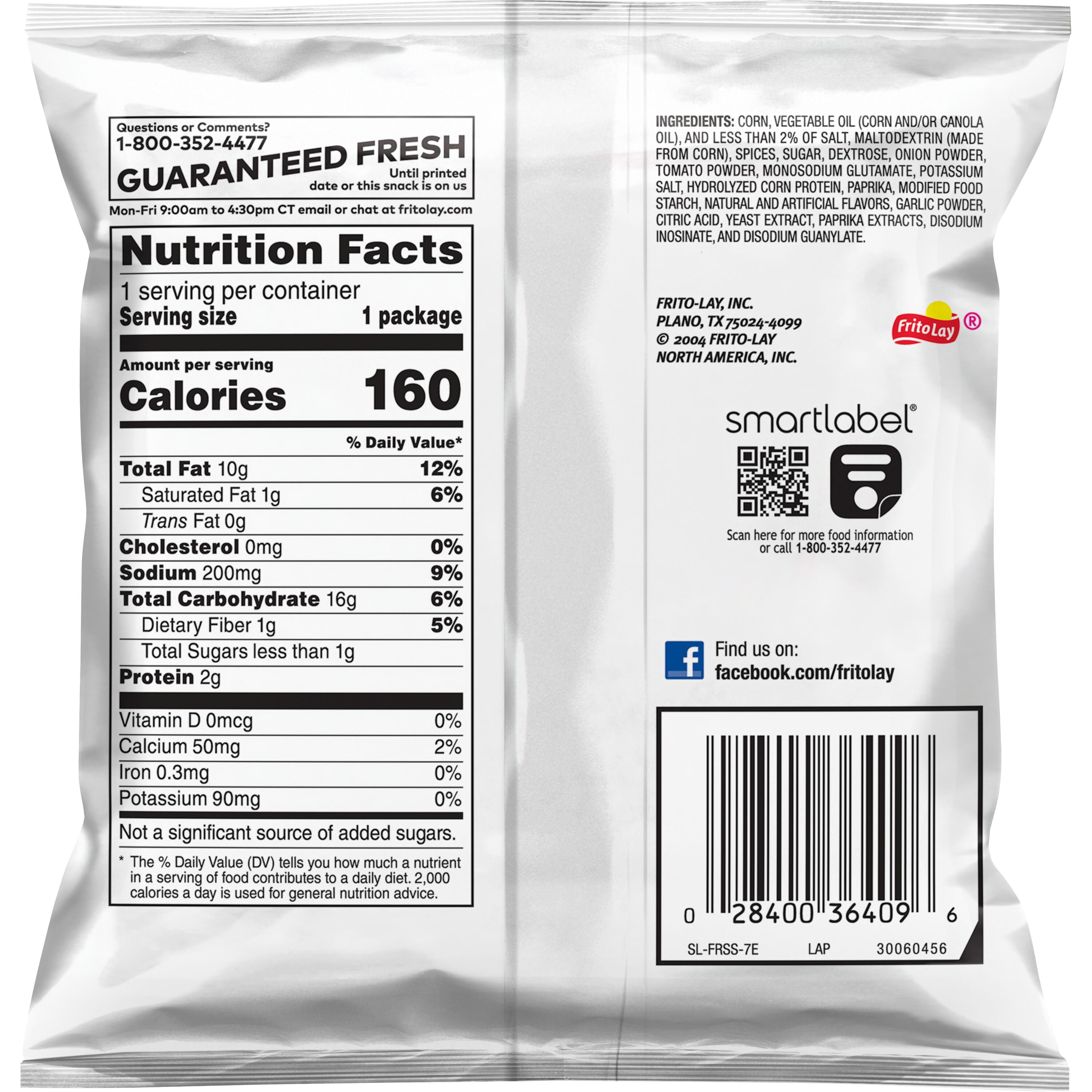 FRITOS BAR-B-Q 1.0OZ