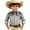 Grey, variant on SGMVNU Boys' Western Cowboys Shirts Long Sleeve Button Down Dress Shirt Kids Retro Tops Halloween Top, Size 12-13 Years, Grey