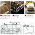 thumbnail image 2 of Clear Seasoning Box,V-Resourcing 4 Pieces Clear Seasoning Storage Container for Spice Salt Sugar Cruet,Condiment Jars with Spoons, 2 of 8