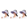 thumbnail image 1 of Minnieouse Sombrero de mujer de repuesto a prueba de viento, transpirable, plegable, para verano, al aire libre, para playa, piscina, gorro para Type1 NO1, 1 of 6