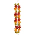 thumbnail image 2 of EWASWON 100cm Artificial Maple Leaf Garland, Faux Fall Maple Leaves Hanging Vine for Halloween Harvest Festival Home Decor, 2 of 8