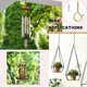 thumbnail image 4 of Solnnerer Paquete de 20 Ganchos de Rosca para Colgar Luces y Plantas, Ganchos para Tazas Q-Hanger Blancos de 2,2 Pulgadas, Ganchos de Techo con Tornillos, Gancho para Ojo, Montaje en Techo de Pared, 4 of 7