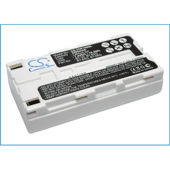 2200mAh BT-30 BT-62Q BT65Q BT66Q Battery for Topcon FC-100 FC-120 FC-200 FC-2200 FC-2500