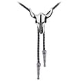 thumbnail image 3 of Sonducket Corbatas doradas para hombre Corbata de estilo occidental Bolo de moda ligera como regalo perfecto Ideal con cuerno en bolsas Paquete bronce Accesorios de disfraces plata Sonducket AP004546-04, 3 of 6