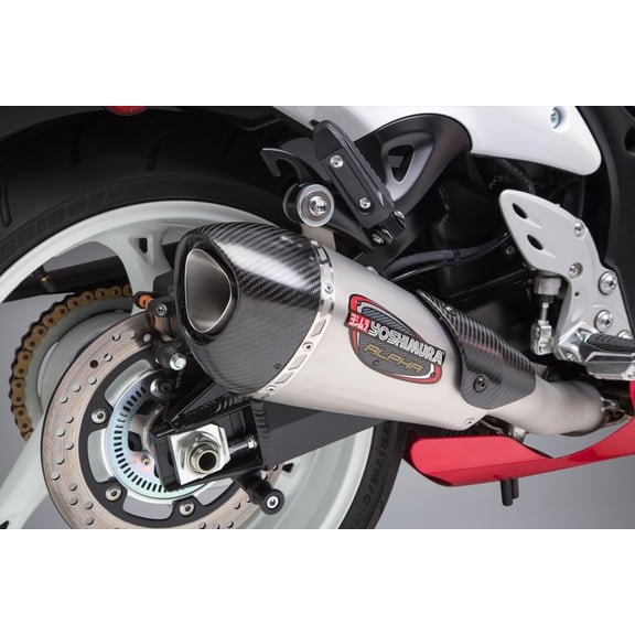 Yoshimura Alpha-T Exhaust System SS/SS/Carbon(Works Finish) Street (11210AP520)