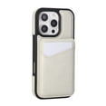 thumbnail image 4 of Dteck Wallet Case for iPhone 14 Pro, Shockproof Detachable Wallet Case with Card Holder, Women Men Magnetic PU Leather RFID Blocking Flip Kickstand Credit Slot Cover, White, 4 of 8