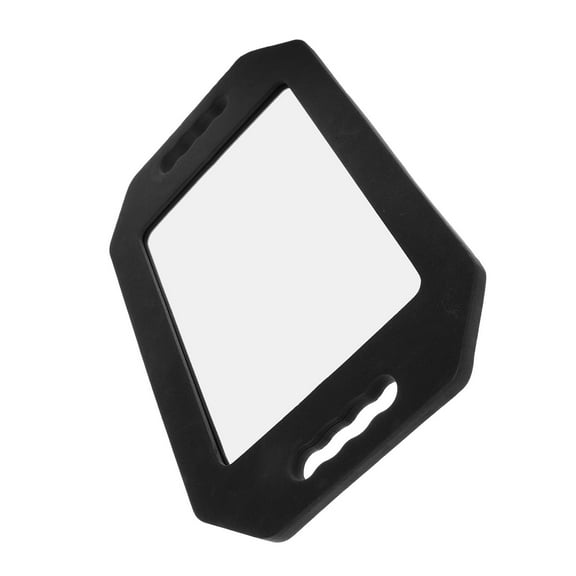 LEORX Salon Hand Mirror with Handle Ergonomic Design and Shatterproof Foam Material
