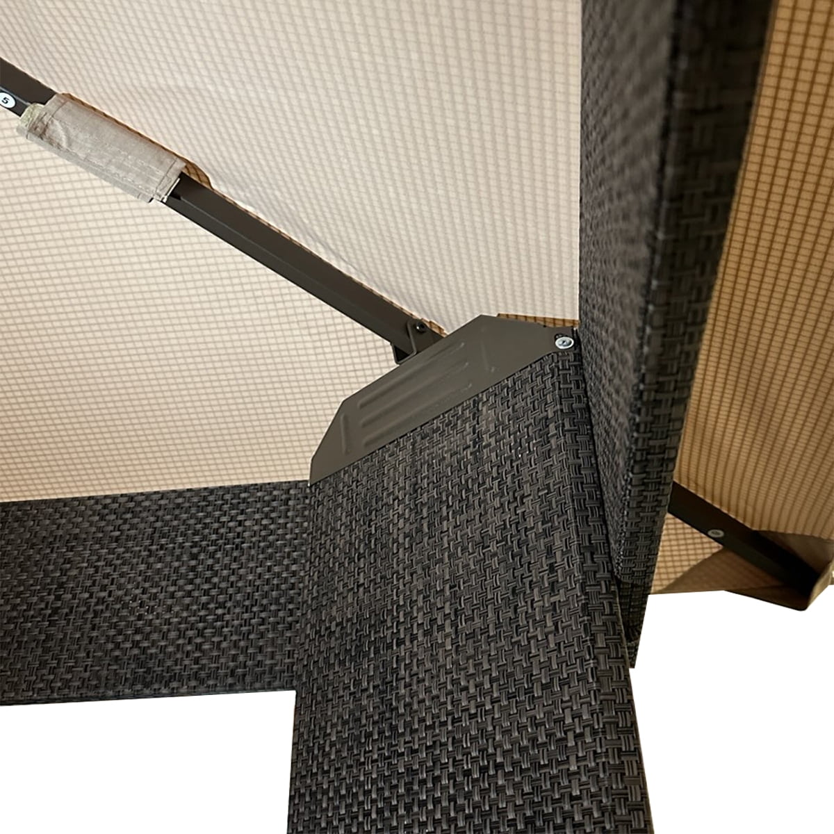 Garden Winds Replacement Canopy Top Cover Compatible with The EliteShade USA 12x12 Gazebo - Riplock 500