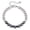 Silver, variant on VNOX Stainless Steel Cuban Chain Evil Eye Bead Bracelet for Men, Silver Black Stone Jewelry Gift