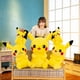 thumbnail image 2 of 25-55cm Pokemon Pikachu juguetes de peluche almohada Kawaii Japón Anime Elf muñeco de peluche suave relleno de dibujos animados muñeco de Pikachu regalo de Navidad para niños, 2 of 5