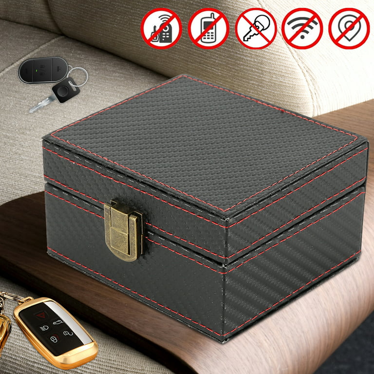 ZTOO Keyless Car Key Blocker Box Signal Faraday Box Safety Blocking Pouch Anti  Theft 