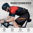 thumbnail image 3 of Men's shorts,-slip Size L Size L Color Padded Road Biker 4d Padded Road Biker With Side Road Biker With Side Zipper Pocket Bike 4d Padded Men's Zipper Pocket -slip Bike Paded L, 3 of 6