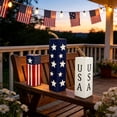 thumbnail image 4 of Darzheoy 3 Pcs Patriotic Wooden Block Decor Set, Star Stripes Table Centerpiece for Independence Day, Memorial Day, Veterans Day Home Decoration, 4 of 7