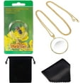 thumbnail image 2 of 4 Pieces 5.5x Magnifying Glass Necklace Magnifier Necklace Pendant Optical Gift, 2 of 5