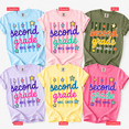 thumbnail image 2 of Custom Grade Level Teacher Comfort Colors Shirt, Teacher Name Tee, Personalized School Staff Shirt, Matching Teacher Team Outfit, Back To School, 2 of 7