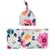 thumbnail image 2 of Manta Con Estampado Floral Safe Stretch Wrap Swaddle Soft Swaddle Blanket Plegable Colorful Recepción Manta Recién Nacido Stretch Wrap Swaddle Para Niños Eigraketly BA000691-03, 2 of 7