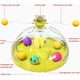 thumbnail image 3 of Juguetes interactivos para gatos amarillos - Juguetes para gatos con hierba gatera - Plumas y bolas - Juguetes interactivos para gatos - Juguetes inteligentes para ejercicio de gatos en interiores JM, 3 of 5