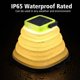 thumbnail image 5 of Foldable LED Lantern Camping Light Warm White Waterproof Solar USB Rechargeable 3 Dimming Modes Flashlight for Home Camping Hiking Fishing Emergency, 5 of 5