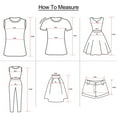 thumbnail image 5 of Blouse Décontractée en Coton à Manches Courtes Col Roulé pour Femmes, T-shirt Grande Taille, 5 of 5
