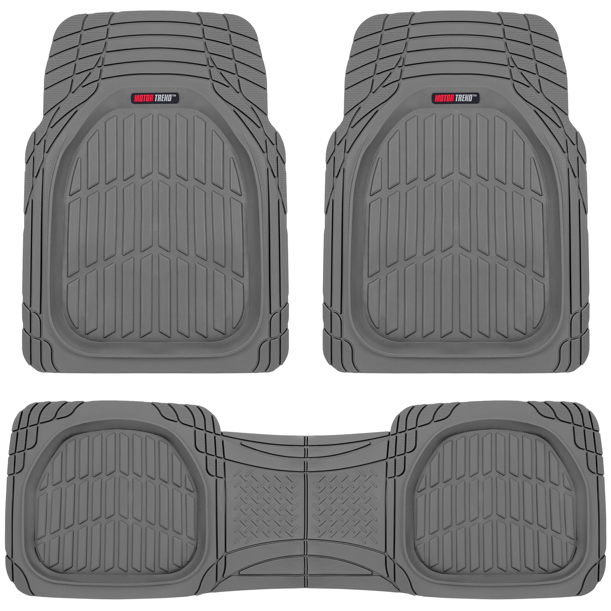 Dash Mat Gray Trunk Cargo Liner Mat All Weather Protection for Car SUV Van W