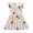 Back To School, variant on Toddler Girls Dress Summer Casual Sundress Ruffle Flutter Sleeveless Rainbow Dresses 5-6 Years