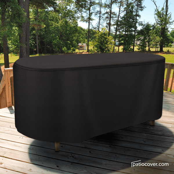 Large Outdoor Oval Table Cover