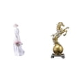 thumbnail image 1 of Figura de Escritorio Estatua Decorativa Moderna Resina Ornal Cute Niña Caballo Adecuada para Regalar Decoración de Hogar Oficina Dormitorio, 1 of 8