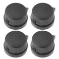 thumbnail image 1 of Finest 4 / Pack Boutons de Commande Boutons DIY Noir pour Pédale d'Effets Guitare, 1 of 10