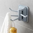 thumbnail image 4 of Hook Strength Household Portable Punching-Free Hook Multifunctional Foldable and Rotatable Hook Frame Wall Hook, 4 of 5
