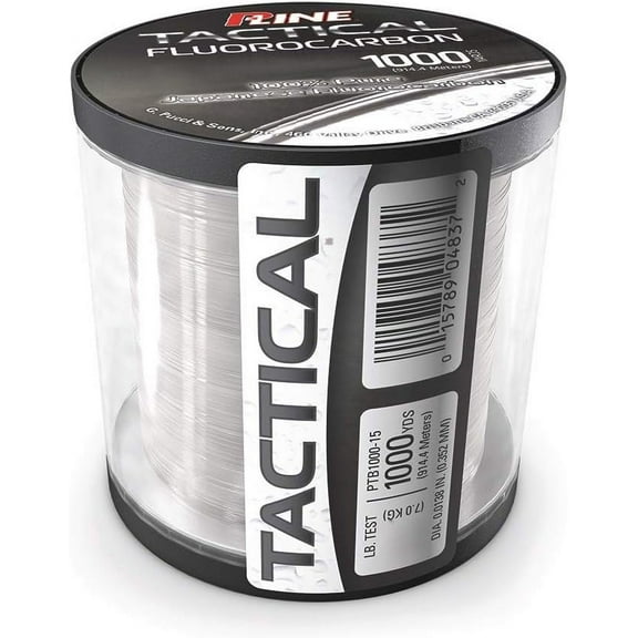 P-Line PTB1000-6 Tactical Fluorocarbon 6Lb. 1000 Yd