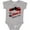 AC-Heather Grey, variant on My Nana Loves Me with Cute Ladybugs Boys or Girls Baby Bodysuit