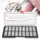 thumbnail image 1 of Juego De Tornillos De Correas, Eslabones De Pasadores De Tornillo, Barras De Pasadores De Tornillo De Metal Para Correas De Reloj Pulseras Relojes De Pulsera En Varios Tama?Os Herramientas De Reparaci EOTVIA  No, 1 of 6
