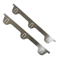 thumbnail image 2 of yuksok 2 Pcs Couvre-Couches en Acier Inoxydable pour Cuisinière argent, 2 of 9